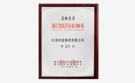 浙江省民營企業100強